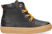 Koel4kids 03m008 Hoge sneakers - Leren Sneaker - Jongens - Groen - Maat 24