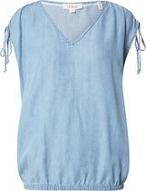 S.oliver shirt Blauw Denim-40 (L)