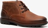 Hush Puppies leren heren veterboots - Bruin - Maat 45 - Echt leer