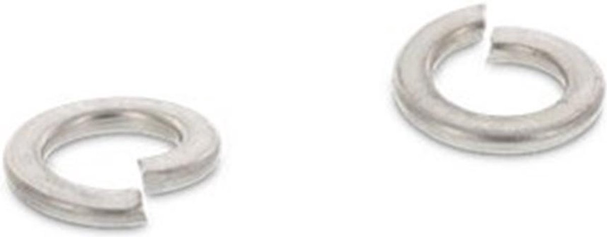 Veerring Din127B M6 Rvs A2 - 100 Stuks