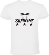 Suriname | Land | Tropisch | Vakantie | Zuid-Amerika | Heren T-shirt | Wit