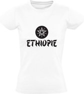 Ethiopie Dames t-shirt | Wit
