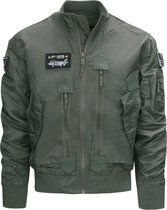 Fostex Garments - F-35 Flight Jacket (kleur: Groen / maat: S)