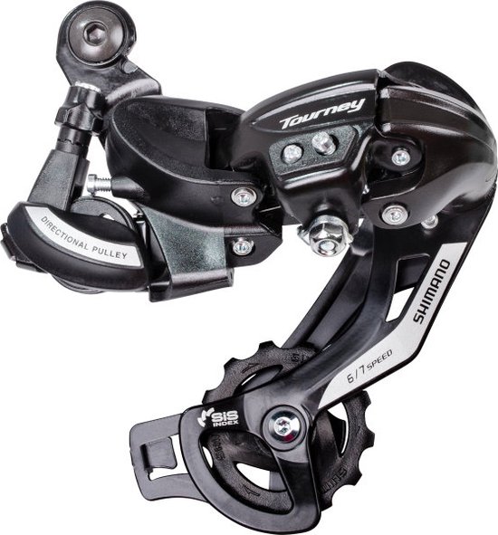 Achterderailleur Shimano Tourney TY500 - 6/7 speed met haak (B-Type) — afbeelding 4