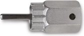 freewheelsleutel 3984/3 geleiderpin staal 23,5 mm zilver