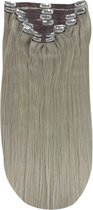 Remy Human Hair extensions Double Weft straight 16 - Silver Sand#