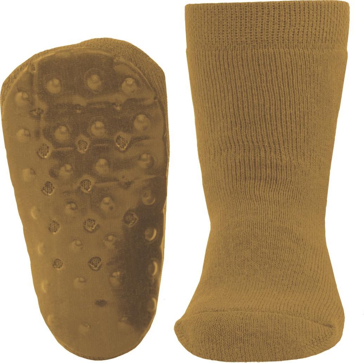 Ewers antislip sokken oker geel | bol.com