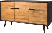 Dressoir | bresso | eikenhout | naturel | 152 x 45 x 82(h) cm