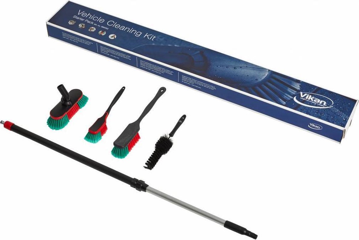 Vikan Starterspack | Complete schoonmaakset voor voertuig & transport | Huchem