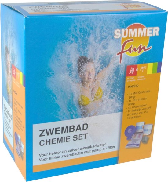 Summer Fun zwembad startset chemie