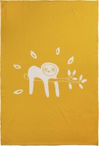 Couverture de lit de Briljant Baby - 75x100 cm - Jungle Dusk Yellow