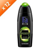 FA Speedster Douchegel voor heren 2in1 - 12x 250ml