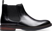 Clarks - Heren schoenen - Paulson Up - G - black leather - maat 46