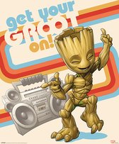 MARVEL - Mini Poster 40X50 - Gardien de la Galaxie Get Your Groot On