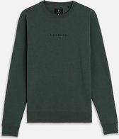 Silvercreek  Logo Crew Sweater  Mannen Green Grey