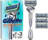 Gillette SkinGuard Sensitive scheerapparaat voor mannen Grijs, Wit