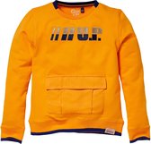 Quapi jongens sweater Kiam Orange Yellow