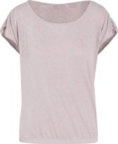 Cassis - Female - Glinsterend T-shirt  - Roze