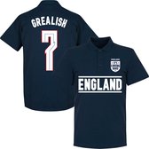 Engeland Grealish It's Coming Home Team Polo - Navy - XL