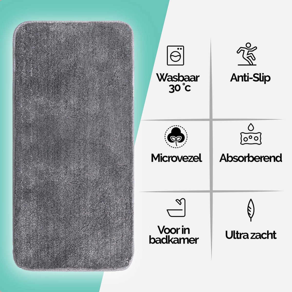 Grote antislip douchemat - comfortabele zachte badmat met afvoergat, anti- schimmel, wasbaar en sneldrogend, voetmassage ontwerp Q52 (oranje, 60 x 90 cm Grote antislip douchemat - comfortabele zachte badmat met afvoergat, anti- schimmel, wasbaar en sneldrogend, voetmassage ontwerp Q52 (oranje, 60 x 90 cm