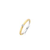 TI SENTO - Milano Ring 12210ZY - Zilveren dames ring - Maat 52