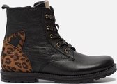 Muyters Veterboots zwart Leer - Dames - Maat 29