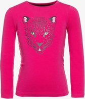 TwoDay meisjes shirt met tijgerkop - Roze - Maat 92