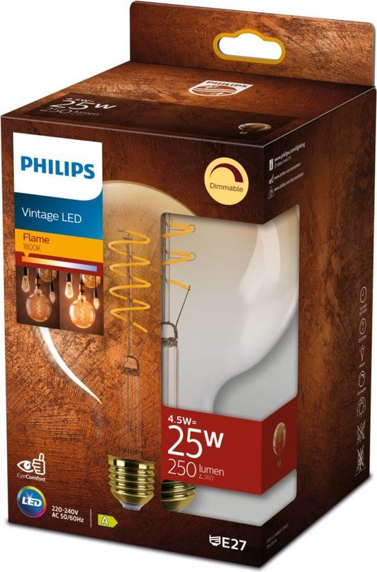 Philips Ledlamp Cl G120 D Grad.15w E27