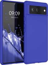 kwmobile telefoonhoesje voor Google Pixel 6 - Hoesje voor smartphone - Back cover in Baltisch blauw