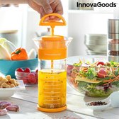 InnovaGoods - Saus- en vinaigretteblender met recepten - Blender - Handmatig Keuken gerei - Antislipbasis - Serveerschaal