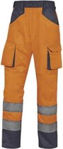 Delta Plus Hi-vis Mach werkbroek polyester/katoen - Fluor oranje | Geel - L