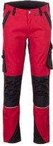Planam werkbroek Norit (6400) - Rood | Zwart - 50