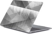Coque MacBook Pro Touchbar 13 pouces - Abstrait gris foncé