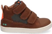 Bunnies JR Patrick Pit Jongens Hoge Sneakers - Bruin - Leer - Klittenband