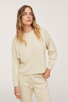 Mango Trui Getextureerd Oversized Sweatshirt 17093260 05 Dames Maat - M