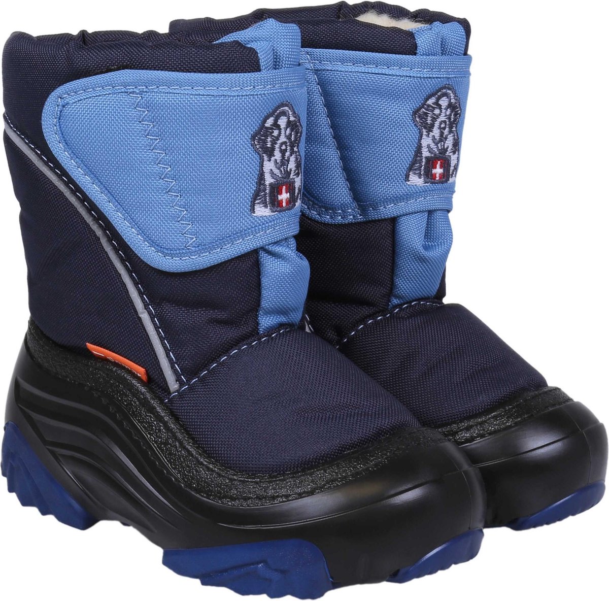 Demar Snowboots Jongens MarineRozee Marineblauw