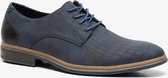 Emilio Salvatini heren veterschoenen - Blauw - Maat 44