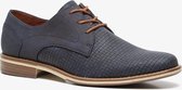 Emilio Salvatini heren veterschoenen - Blauw - Maat 43