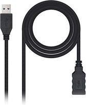 Kabel USB 3.0 A naar USB A NANOCABLE 10.01.0902BK 2 m