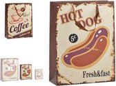Tas Hot Dog & Coffee Plastic Medium (10 x 33 x 25,5 cm)