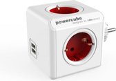 Cube multipluggen Power Cube 1202RD/DEOUPC 250V (Gerececonditioneerd A+)