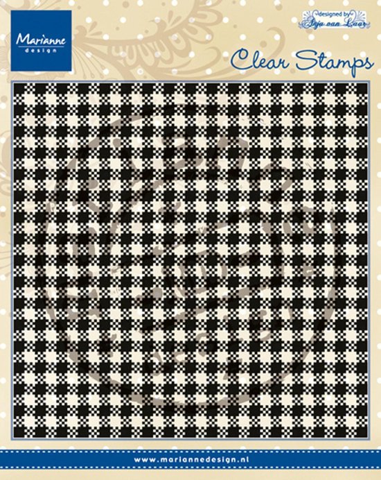 Stempel - Clear stamp - Anja's Plaid