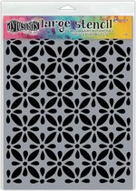 Ranger Dylusions Stencil - quilts