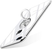 iPhone 7 / 8 Plus hoesje - Luxe TPU Backcover - Apple iPhone 8 plus / 7 Plus hoesje met Ring houder / Ring vinger houder / standaard