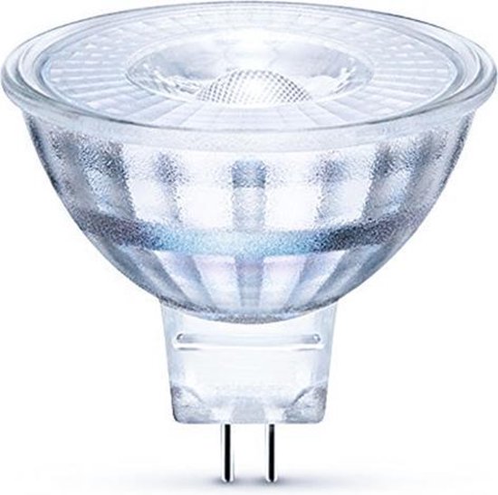 LED Line - LED spot GU5.3 - MR16 LED - 3W vervangt 25W - 4000K helder wit licht - Glazen behuizing