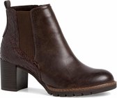 Marco Tozzi Dames Half laarsje 2-2-25395-27 325 bruin F-breedte Maat: 42 EU