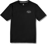 Volcom Lit Short Sleeve Upf 50 Rash Guard T-shirt - Black