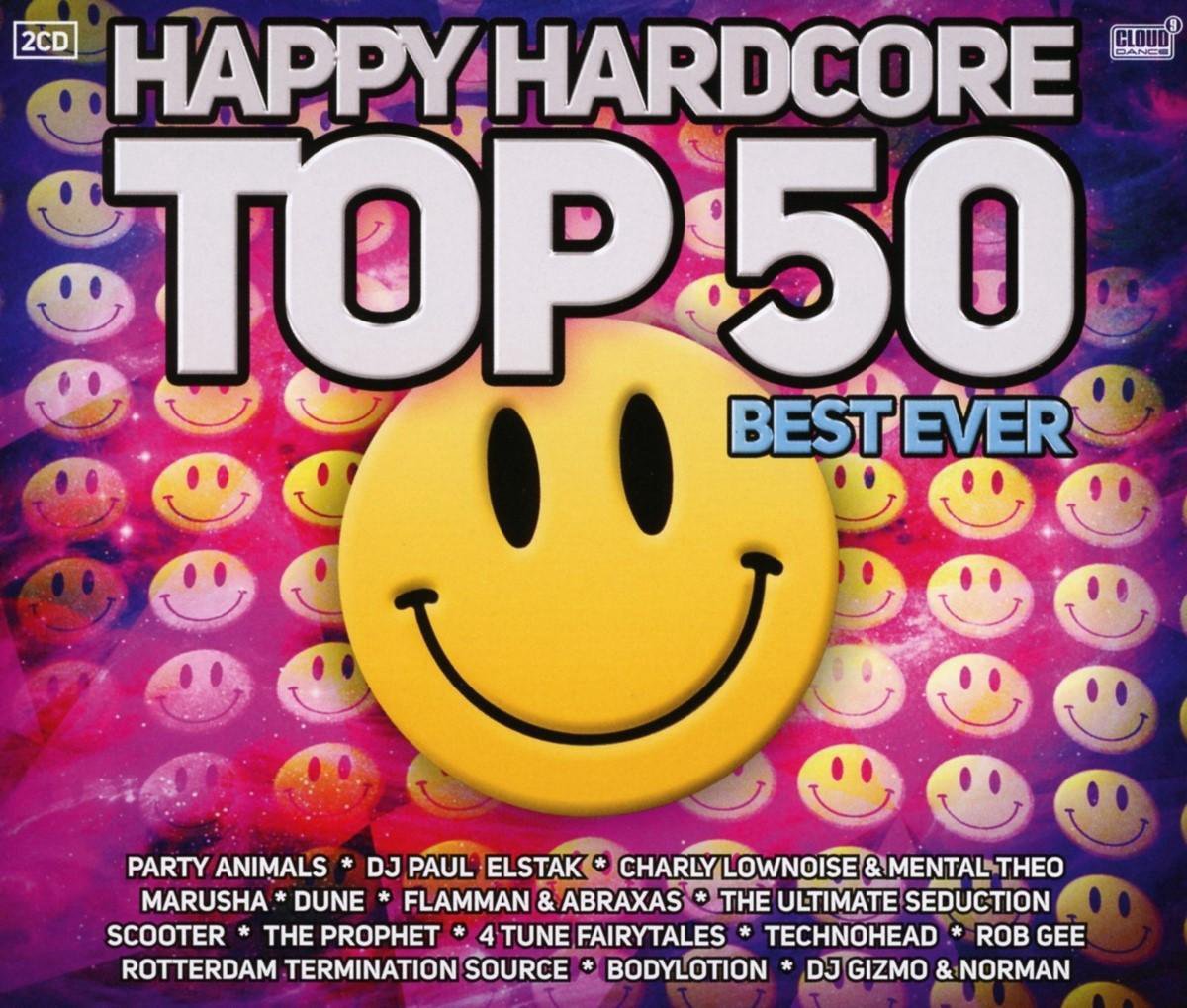 Happy Hardcore Top 50 - Best Ever (CD) - various artists