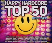 CD cover van Happy Hardcore Top 50 - Best Ever (CD) van various artists