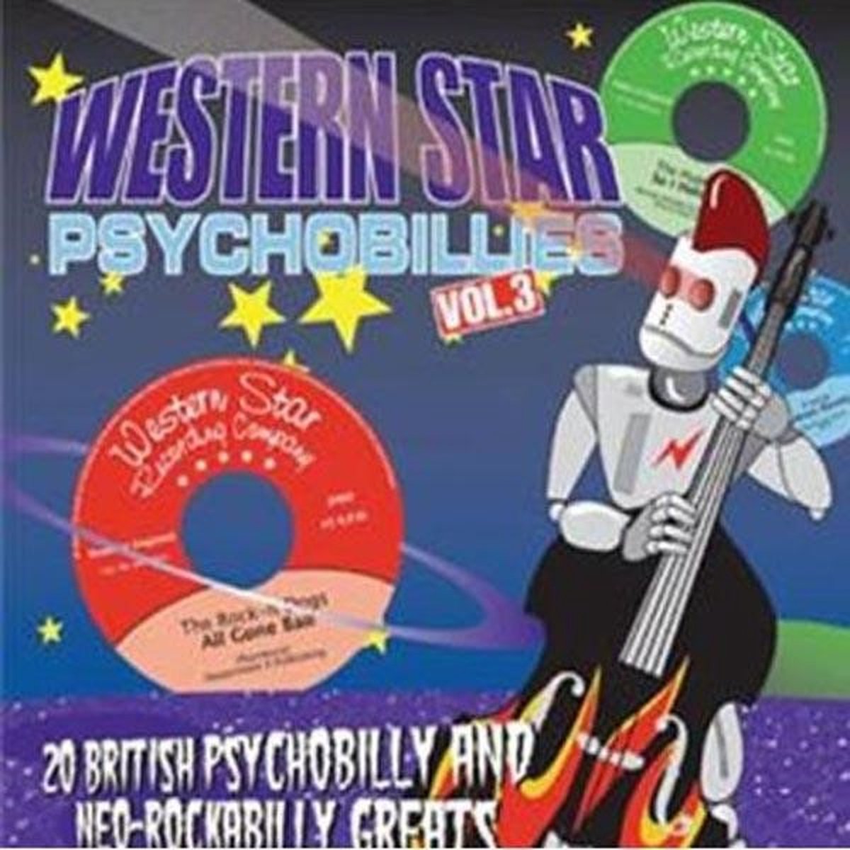 Various Artists - Western Star Psychobillies Vol. 3 (CD)